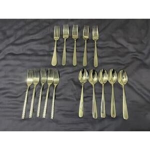 BRANDANI 15 PIECE FLATWARE SET Service for 5; Forks 10 Spoons 5 Italian